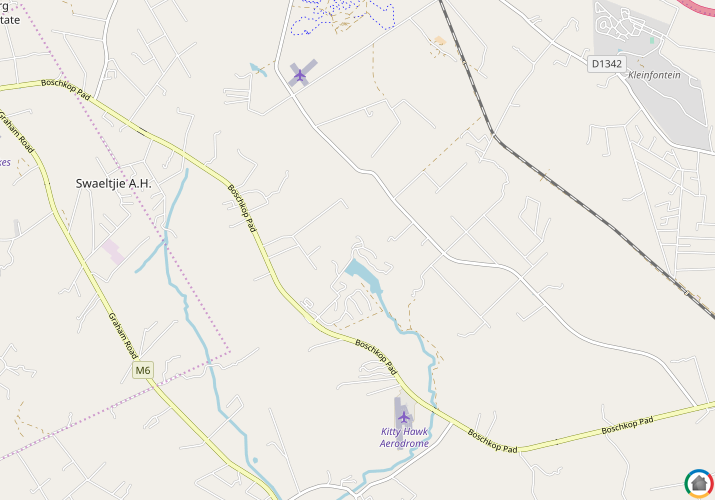 Map location of Boschkop